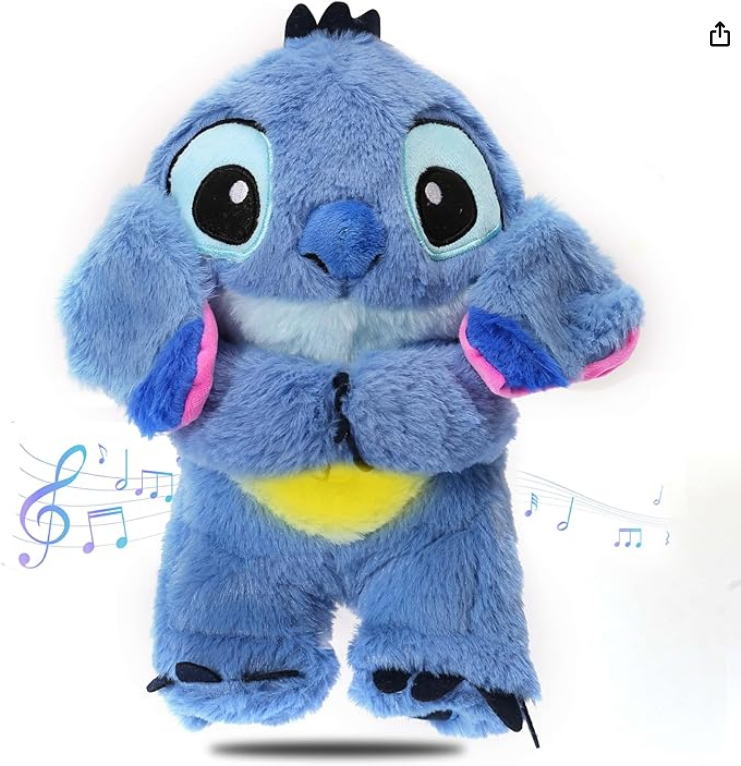 Plišani Stitch i Lilo igračke koje dišu i sviraju