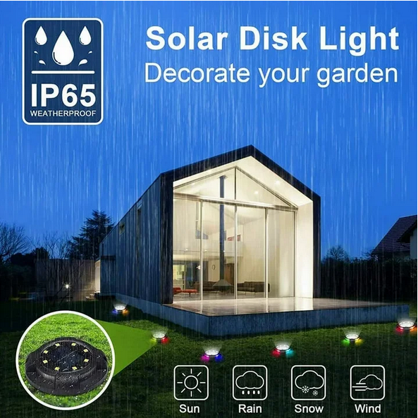Solarne LED Svetiljke za Baštu i Staze – 4 Komada