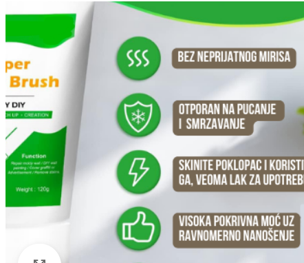 Korektor za zid sa valjak četkom 2+1 GRATIS!