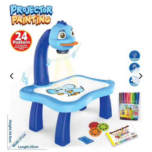 DEČIJI STO SA PROJEKTOROM ZA CRTANJE