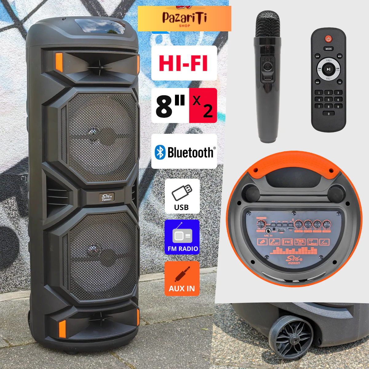 "THUNDER" MAX BLUETOOTH ZVUČNIK