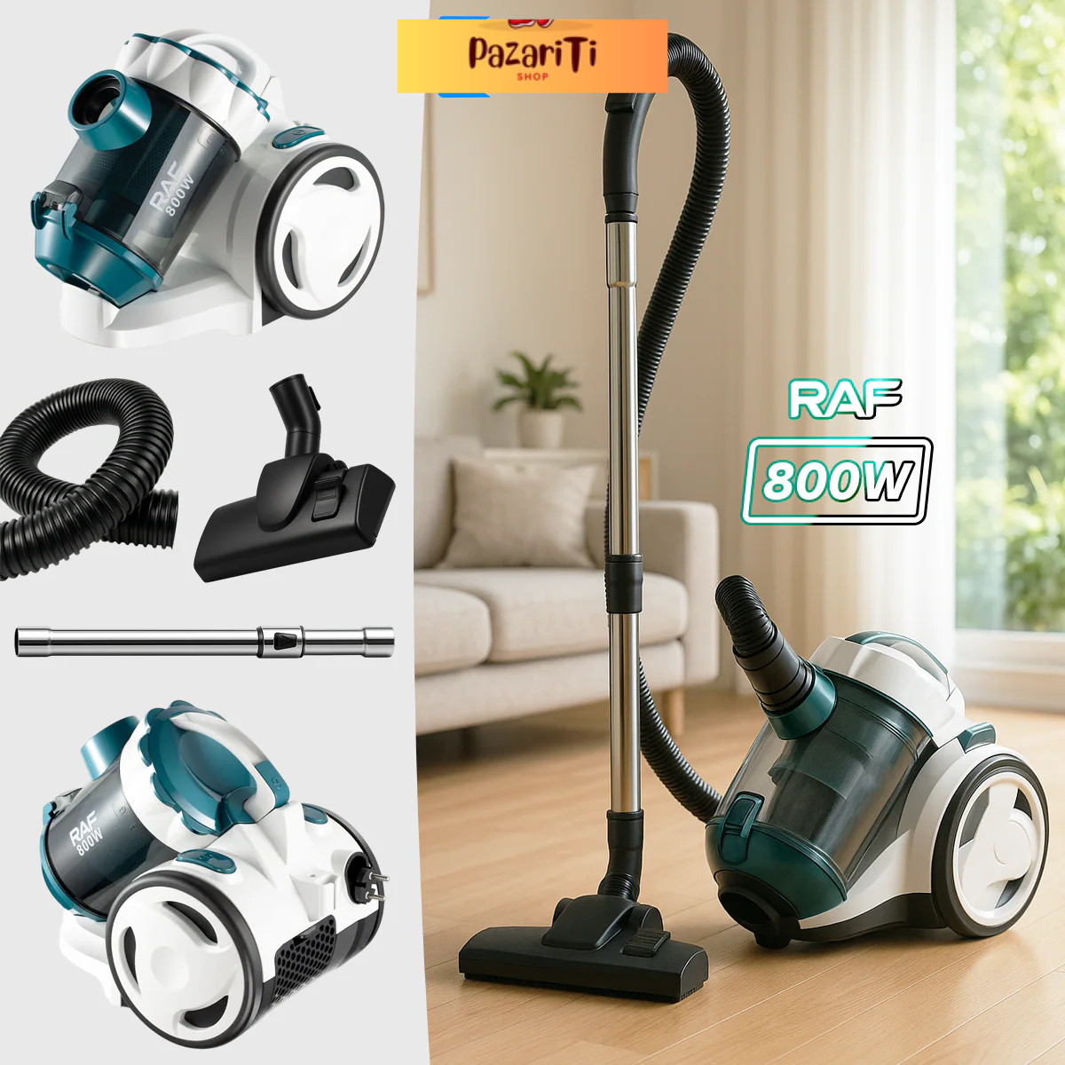 RAF CIKLONSKI USISAVAČ-800 W