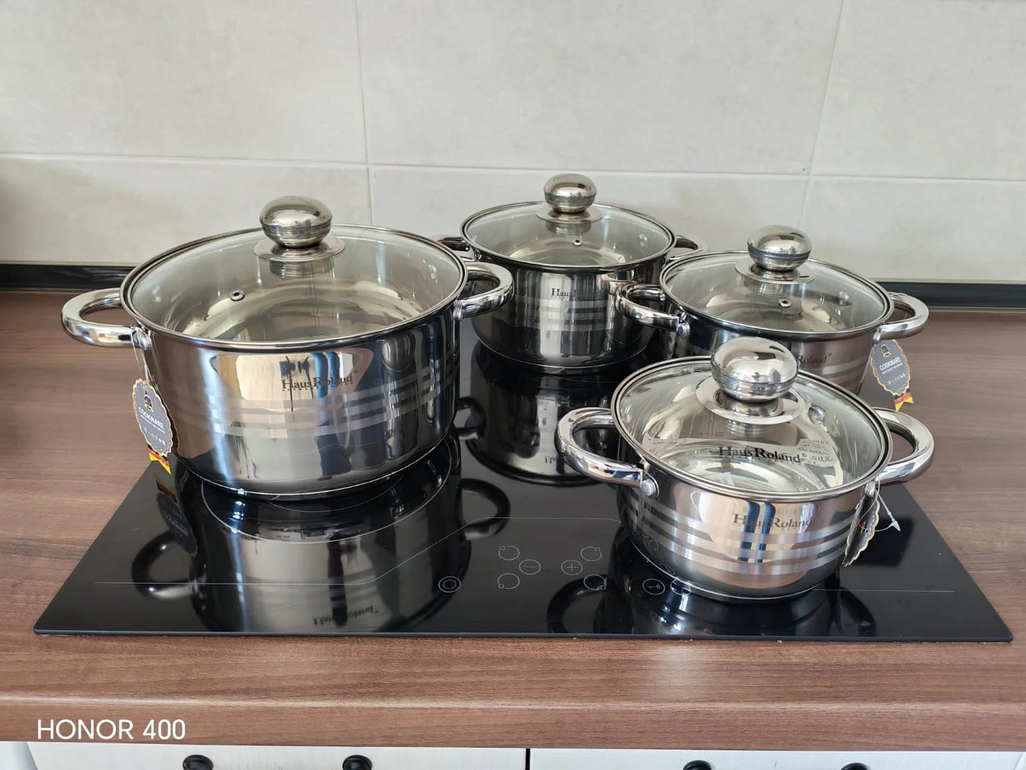 Premium set lonaca od INOX 18/10