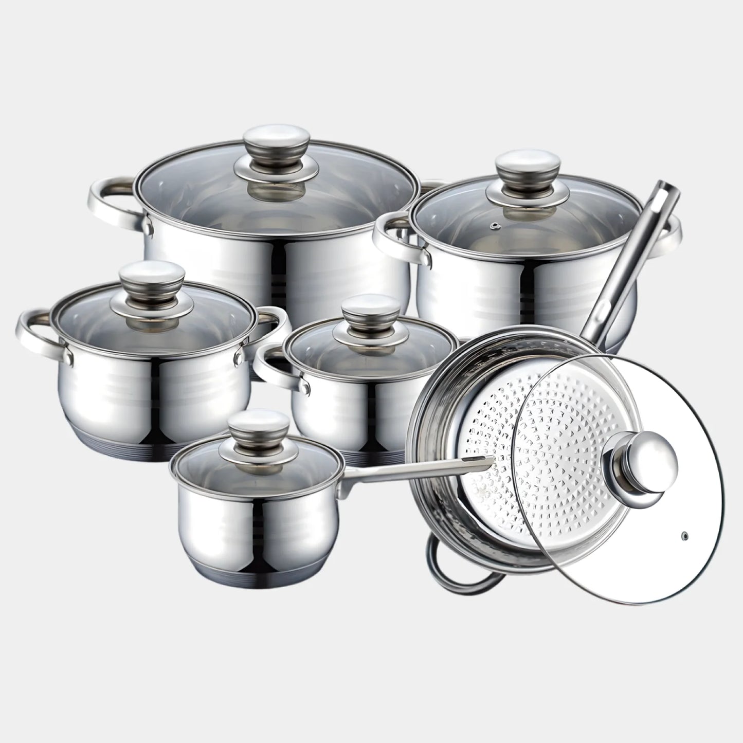 Premium INOX set posuđa – 12 delova