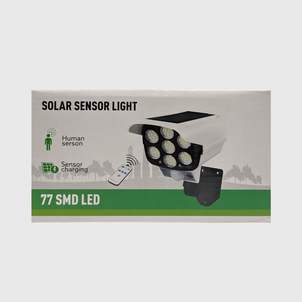 SOLARNA LAMPA/LAŽNA KAMERA 2 KOM