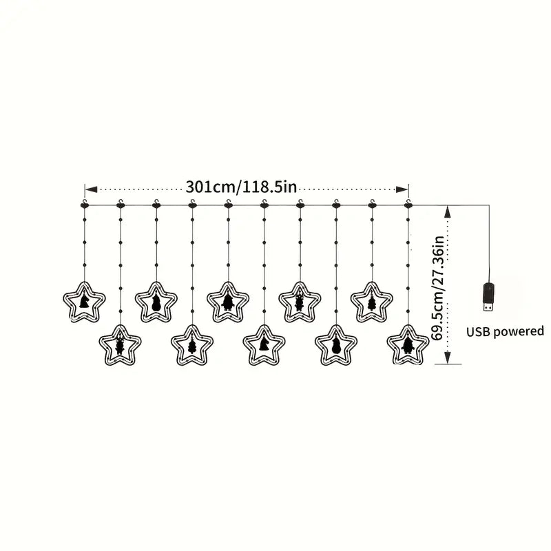 LED Svetleća Zavesa