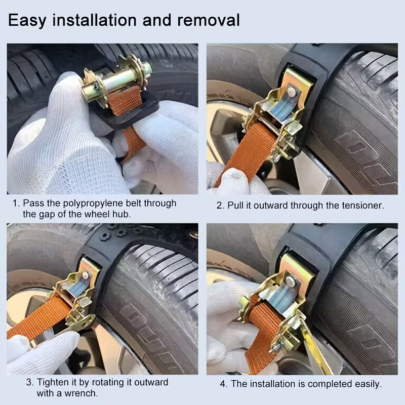 Univerzalni lanci protiv klizanja - Set 10 komada